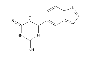 Image of 4-(7aH-indol-5-yl)-6-imino-1,3,5-triazinane-2-thione
