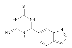 4-(7aH-indol-6-yl)-6-imino-1,3,5-triazinane-2-thione