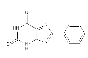 Image of 8-phenyl-3,4-dihydropurine-2,6-quinone