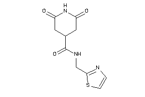 2,6-diketo-N-(thiazol-2-ylmethyl)isonipecotamide