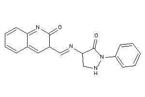 3-[(5-keto-1-phenyl-pyrazolidin-4-yl)iminomethyl]-3H-quinolin-2-one