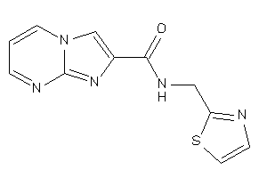 Image of N-(thiazol-2-ylmethyl)imidazo[1,2-a]pyrimidine-2-carboxamide