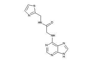 2-(9H-purin-6-ylamino)-N-(thiazol-2-ylmethyl)acetamide