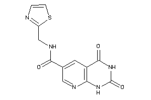 2,4-diketo-N-(thiazol-2-ylmethyl)-1H-pyrido[2,3-d]pyrimidine-6-carboxamide