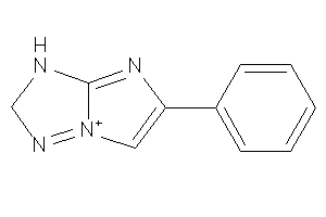 5-phenyl-2,3-dihydroimidazo[2,1-e][1,2,4]triazol-7-ium