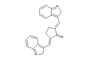 2,5-bis(2H-indol-3-ylmethylene)cyclopentanone