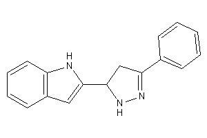 2-(5-phenyl-2-pyrazolin-3-yl)-1H-indole