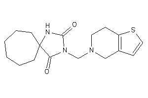 3-(6,7-dihydro-4H-thieno[3,2-c]pyridin-5-ylmethyl)-1,3-diazaspiro[4.6]undecane-2,4-quinone