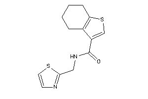 N-(thiazol-2-ylmethyl)-4,5,6,7-tetrahydrobenzothiophene-3-carboxamide