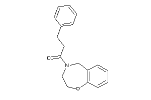 1-(3,5-dihydro-2H-1,4-benzoxazepin-4-yl)-3-phenyl-propan-1-one