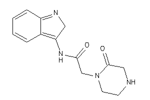 N-(2H-indol-3-yl)-2-(2-ketopiperazino)acetamide