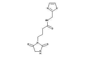 4-(2,5-diketoimidazolidin-1-yl)-N-(thiazol-2-ylmethyl)butyramide