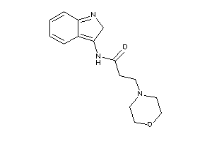 N-(2H-indol-3-yl)-3-morpholino-propionamide