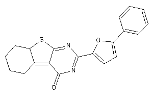 2-(5-phenyl-2-furyl)-6,7,8,8a-tetrahydro-5H-benzothiopheno[2,3-d]pyrimidin-4-one