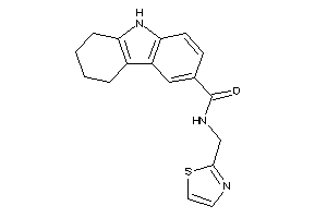 N-(thiazol-2-ylmethyl)-6,7,8,9-tetrahydro-5H-carbazole-3-carboxamide