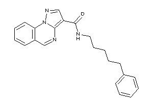 N-(5-phenylpentyl)pyrazolo[1,5-a]quinazoline-3-carboxamide