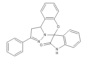 2-phenylspiro[1,10b-dihydropyrazolo[1,5-c][1,3]benzoxazine-5,3'-indoline]-2'-one