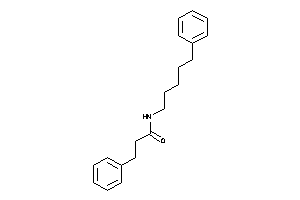 3-phenyl-N-(5-phenylpentyl)propionamide