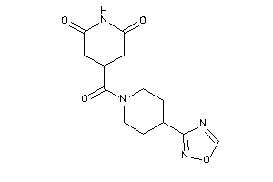 4-[4-(1,2,4-oxadiazol-3-yl)piperidine-1-carbonyl]piperidine-2,6-quinone