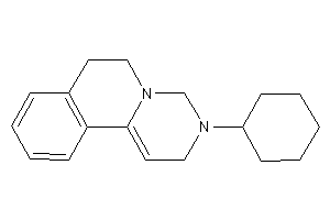 3-cyclohexyl-2,4,6,7-tetrahydropyrimido[6,1-a]isoquinoline