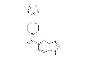 1H-benzotriazol-5-yl-[4-(1,2,4-oxadiazol-3-yl)piperidino]methanone