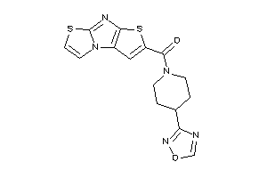 [4-(1,2,4-oxadiazol-3-yl)piperidino]-BLAHyl-methanone