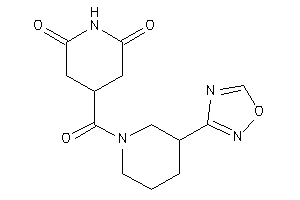 4-[3-(1,2,4-oxadiazol-3-yl)piperidine-1-carbonyl]piperidine-2,6-quinone