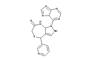 Image of 1-(5H-purin-6-yl)-4-(3-pyridyl)-2,4,8,8a-tetrahydropyrazolo[3,4-e][1,4]thiazepin-7-one
