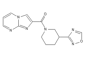 Imidazo[1,2-a]pyrimidin-2-yl-[3-(1,2,4-oxadiazol-3-yl)piperidino]methanone