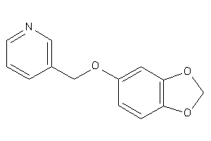 3-(1,3-benzodioxol-5-yloxymethyl)pyridine