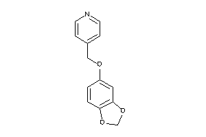 4-(1,3-benzodioxol-5-yloxymethyl)pyridine