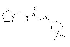 2-[(1,1-diketothiolan-3-yl)thio]-N-(thiazol-2-ylmethyl)acetamide