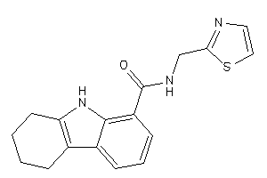 N-(thiazol-2-ylmethyl)-6,7,8,9-tetrahydro-5H-carbazole-1-carboxamide