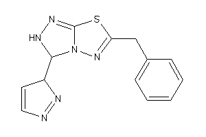 6-benzyl-3-(3H-pyrazol-3-yl)-2,3-dihydro-[1,2,4]triazolo[3,4-b][1,3,4]thiadiazole