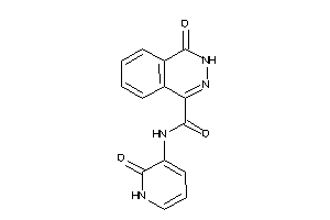 4-keto-N-(2-keto-1H-pyridin-3-yl)-3H-phthalazine-1-carboxamide