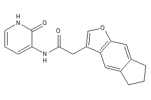 2-(6,7-dihydro-5H-cyclopenta[f]benzofuran-3-yl)-N-(2-keto-1H-pyridin-3-yl)acetamide