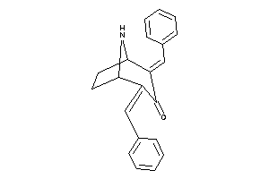 2,4-dibenzal-8-azabicyclo[3.2.1]octan-3-one