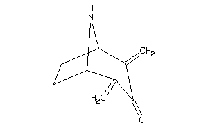 2,4-dimethylene-8-azabicyclo[3.2.1]octan-3-one