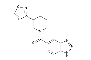 1H-benzotriazol-5-yl-[3-(1,2,4-oxadiazol-3-yl)piperidino]methanone