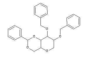 7,8-dibenzoxy-2-phenyl-4,4a,6,7,8,8a-hexahydropyrano[3,2-d][1,3]dioxine
