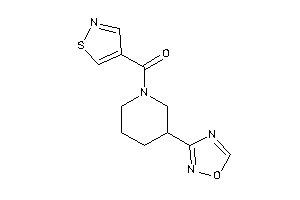 Isothiazol-4-yl-[3-(1,2,4-oxadiazol-3-yl)piperidino]methanone