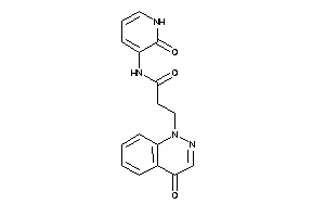 3-(4-ketocinnolin-1-yl)-N-(2-keto-1H-pyridin-3-yl)propionamide