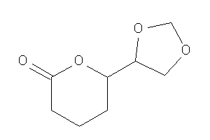 Image of 6-(1,3-dioxolan-4-yl)tetrahydropyran-2-one