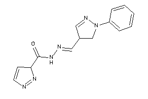 N-[(1-phenyl-2-pyrazolin-4-yl)methyleneamino]-3H-pyrazole-3-carboxamide