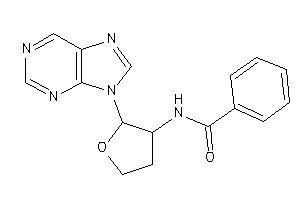 N-(2-purin-9-yltetrahydrofuran-3-yl)benzamide