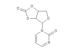 1-(2-keto-3a,4,6,6a-tetrahydrofuro[3,4-d][1,3]dioxol-6-yl)pyrimidin-2-one