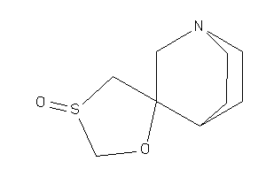 Spiro[1,3-oxathiolane-5,3'-quinuclidine] 3-oxide