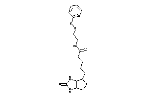 5-(2-keto-1,3,3a,4,6,6a-hexahydrothieno[3,4-d]imidazol-4-yl)-N-[2-(2-pyridyldisulfanyl)ethyl]valeramide