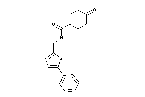 6-keto-N-[(5-phenyl-2-thienyl)methyl]nipecotamide