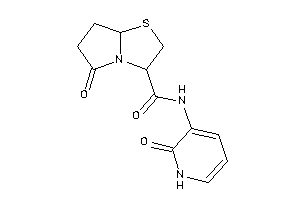 Image of 5-keto-N-(2-keto-1H-pyridin-3-yl)-3,6,7,7a-tetrahydro-2H-pyrrolo[2,1-b]thiazole-3-carboxamide
